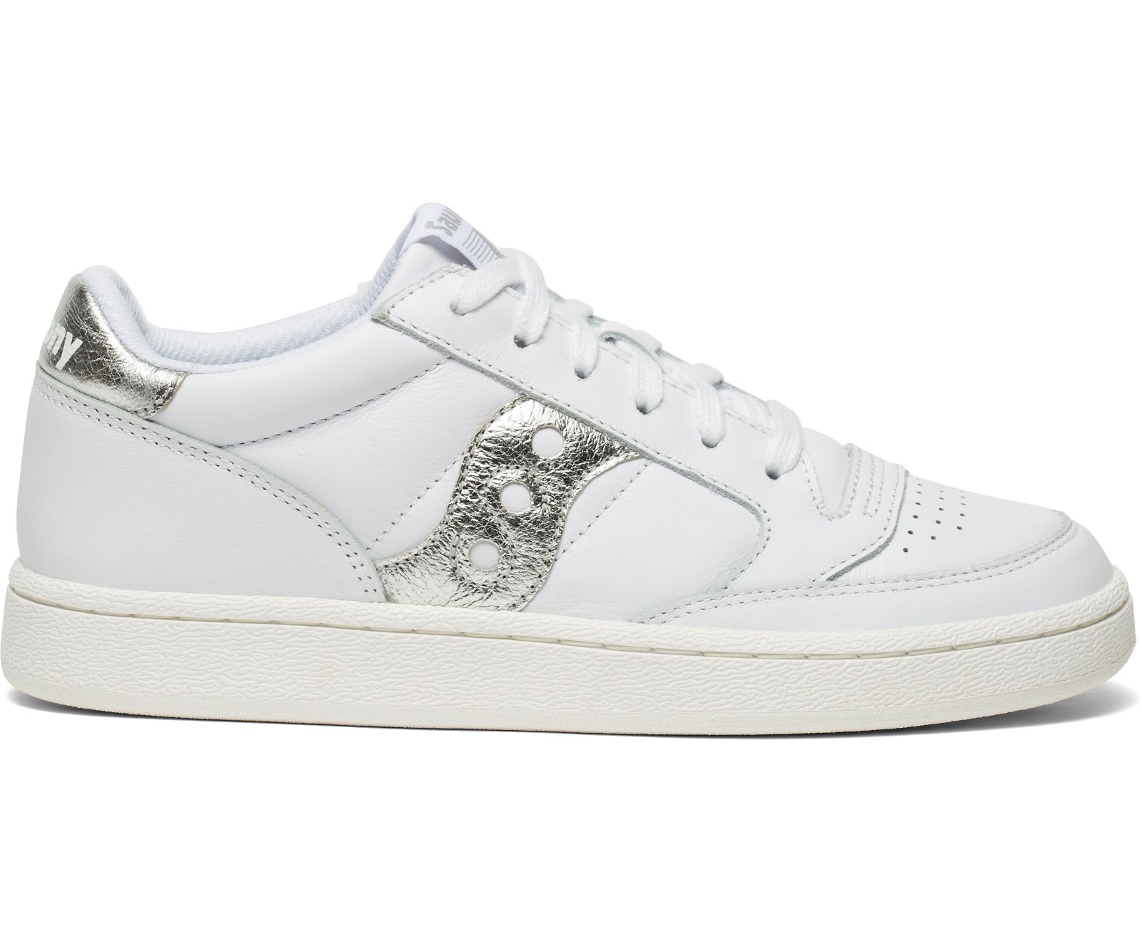 Originals Saucony Jazz Court Mujer Blancos Plateados | México 046ZUTG